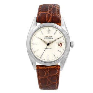 Rolex 34MM STAINLESS STEEL VINTAGE ROLEX WATCH